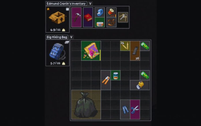 Project Zomboid Tetris Inventory